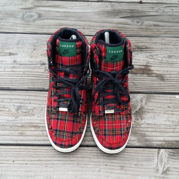 Rare Women 2013 Nike Dunk Sky High City FW Quickstrike London Shoes Sneakers - Picture 5 of 8